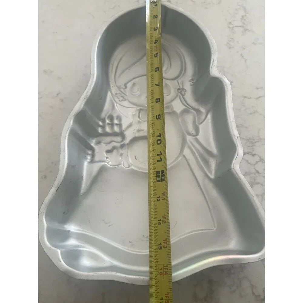 1993 Precious Moments Wilton Cake Pan Mold 2105-9365 Vintage 16.5” Birthday